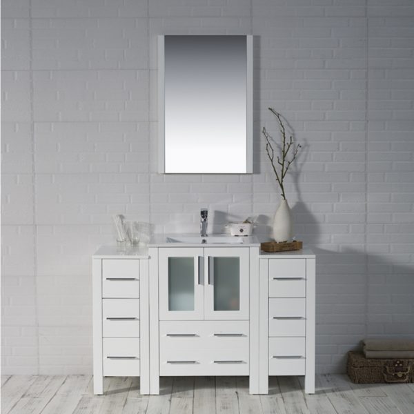 Sydney 48 Inch Vanity with Side Cabinet
