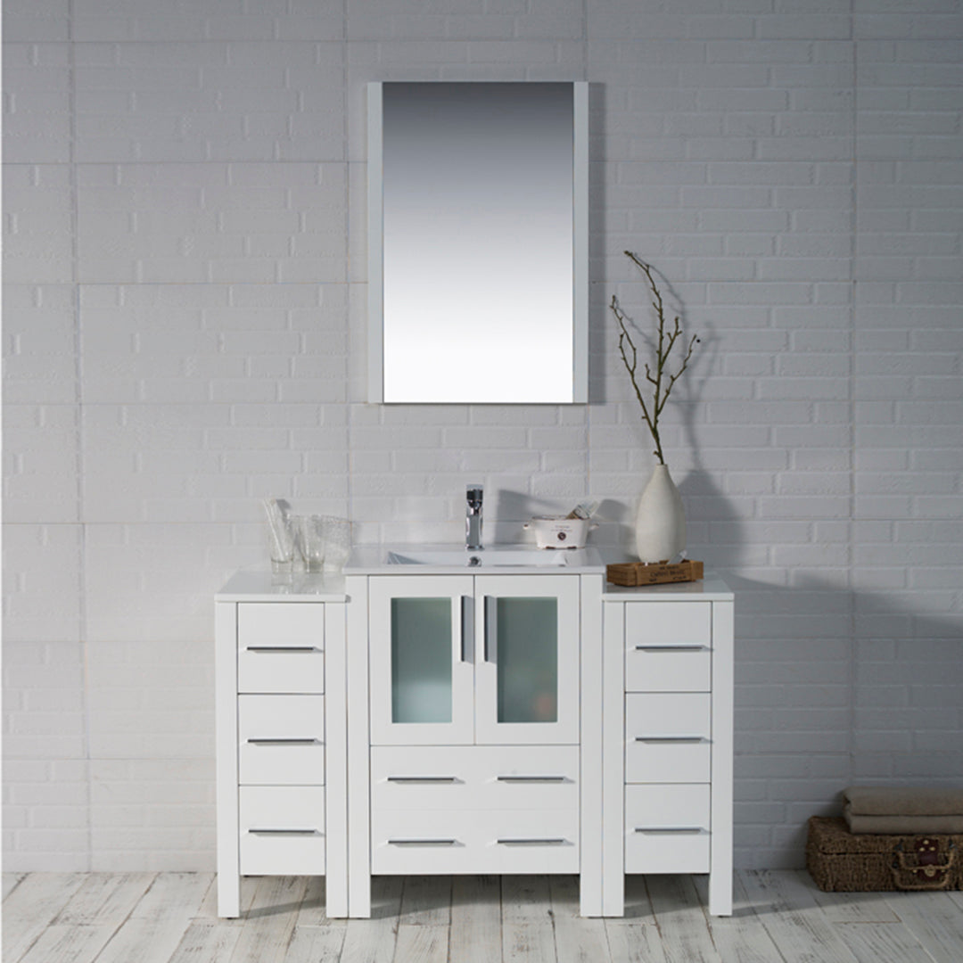 Sydney 48 Inch Vanity with Side Cabinet