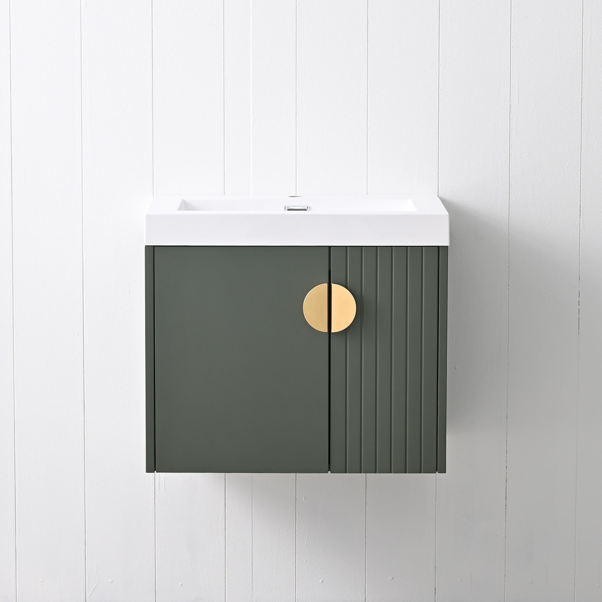 Moss 24″ Vanity with Acrylic Sink