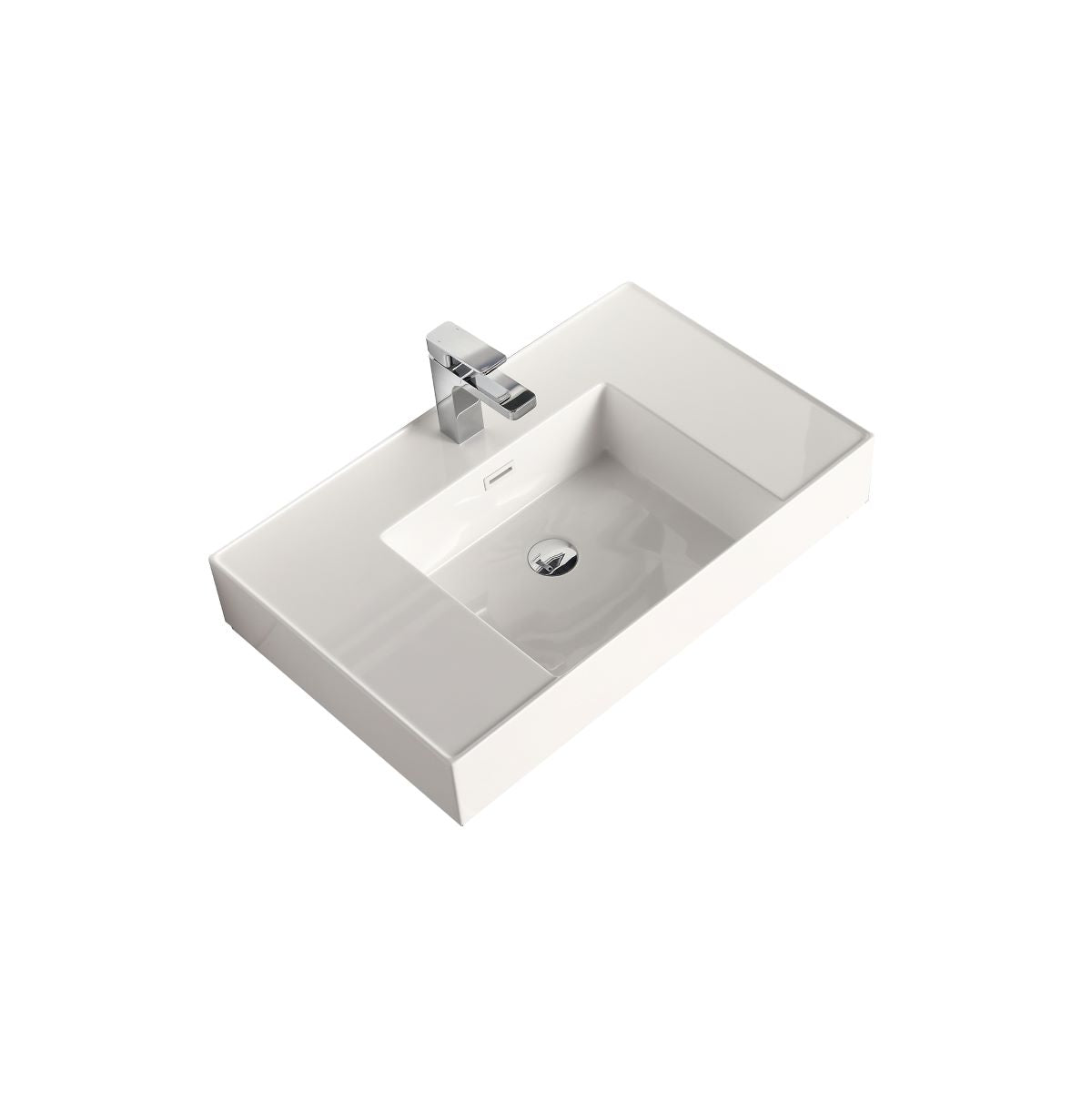 4-3/4 Thickness Acrylic Top-Mount Basin 30×18