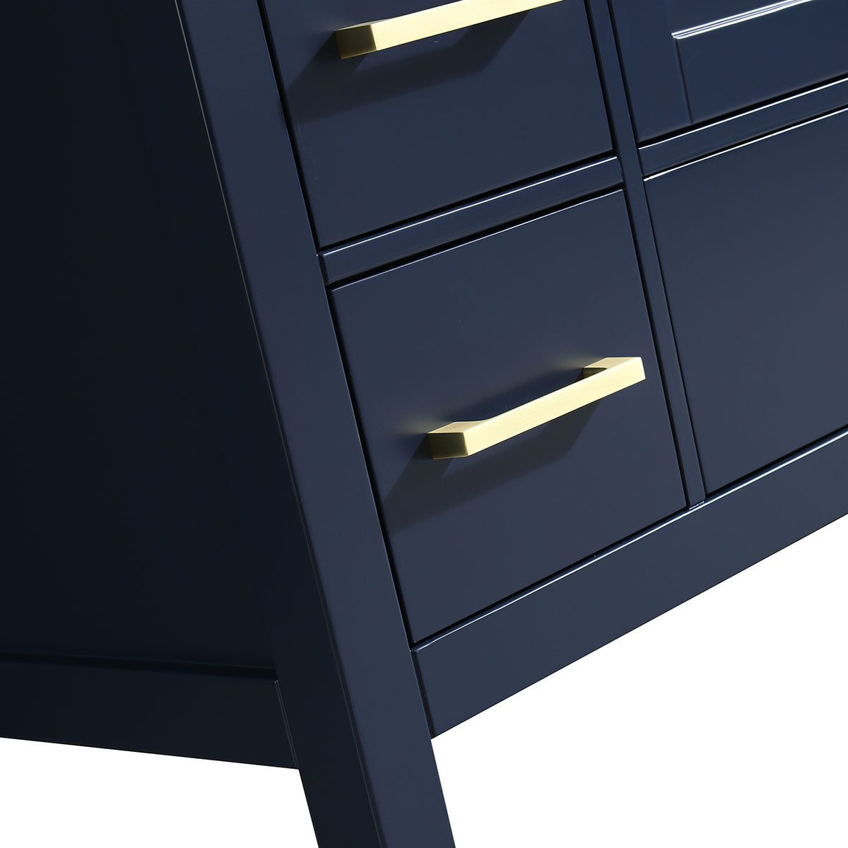 48" V9008 Vanity & Quartz Countertop Combo (Royal Blue)