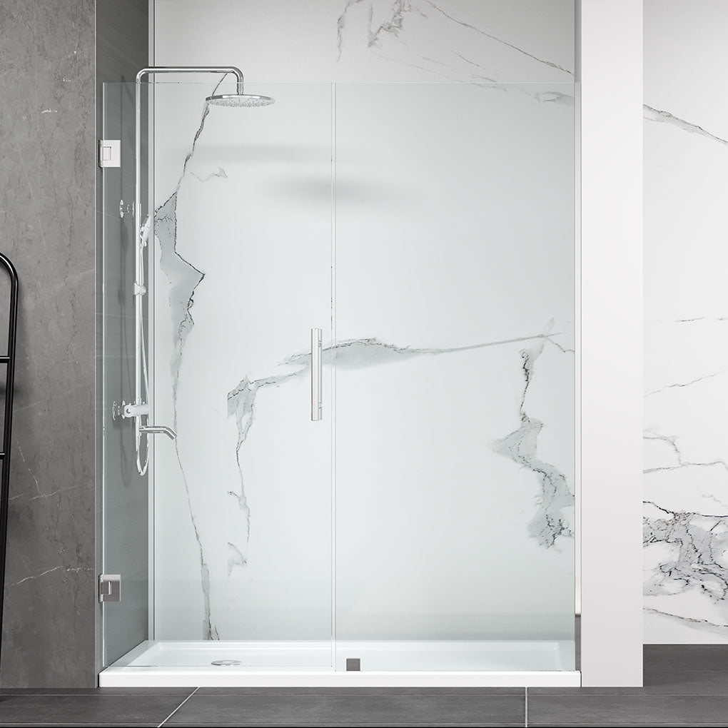 2PC Miko Hinges Door on Wall (Brushed Nickel)