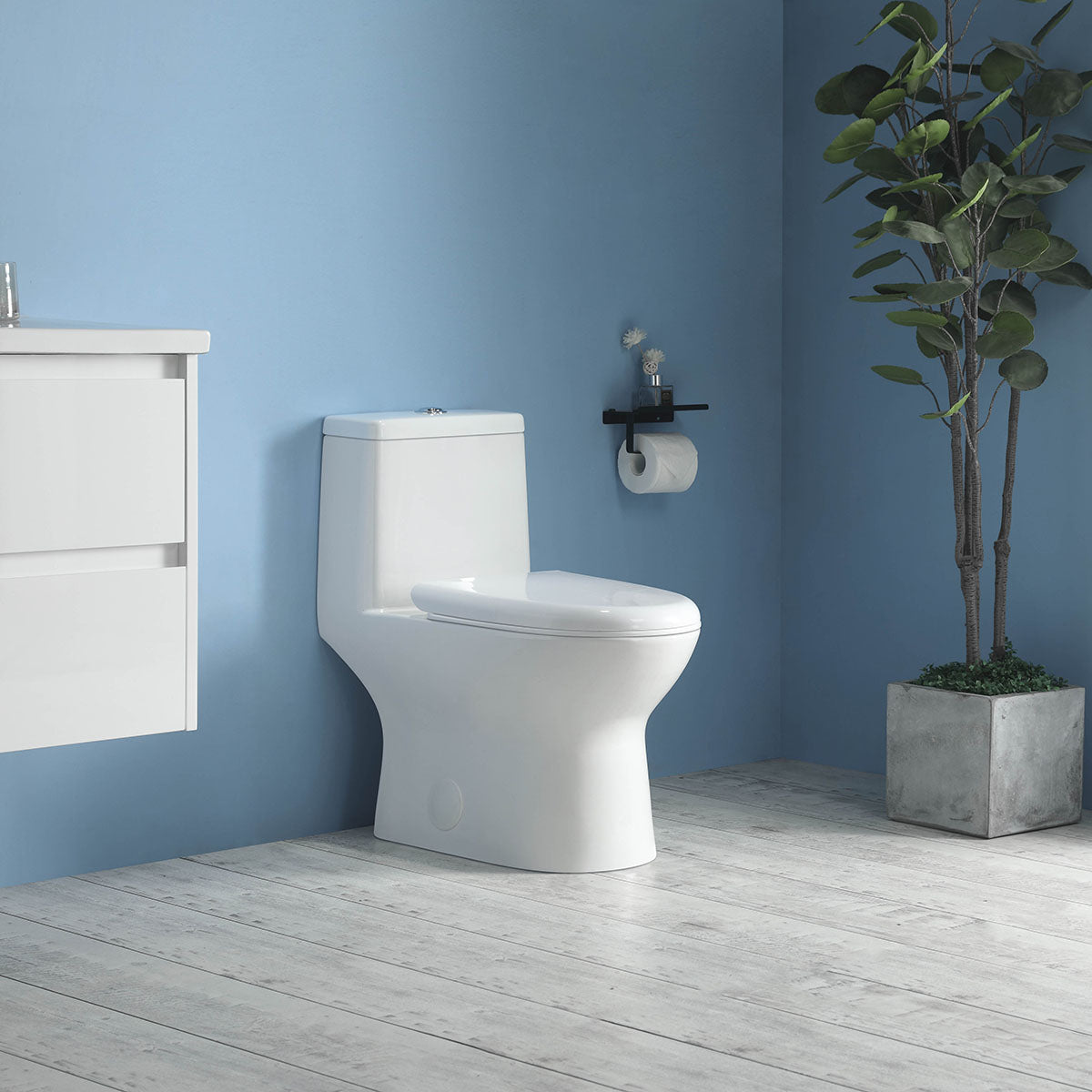 T2805/K-0397 One-Piece 28"h Dual Flush Toilet (10" Rough)