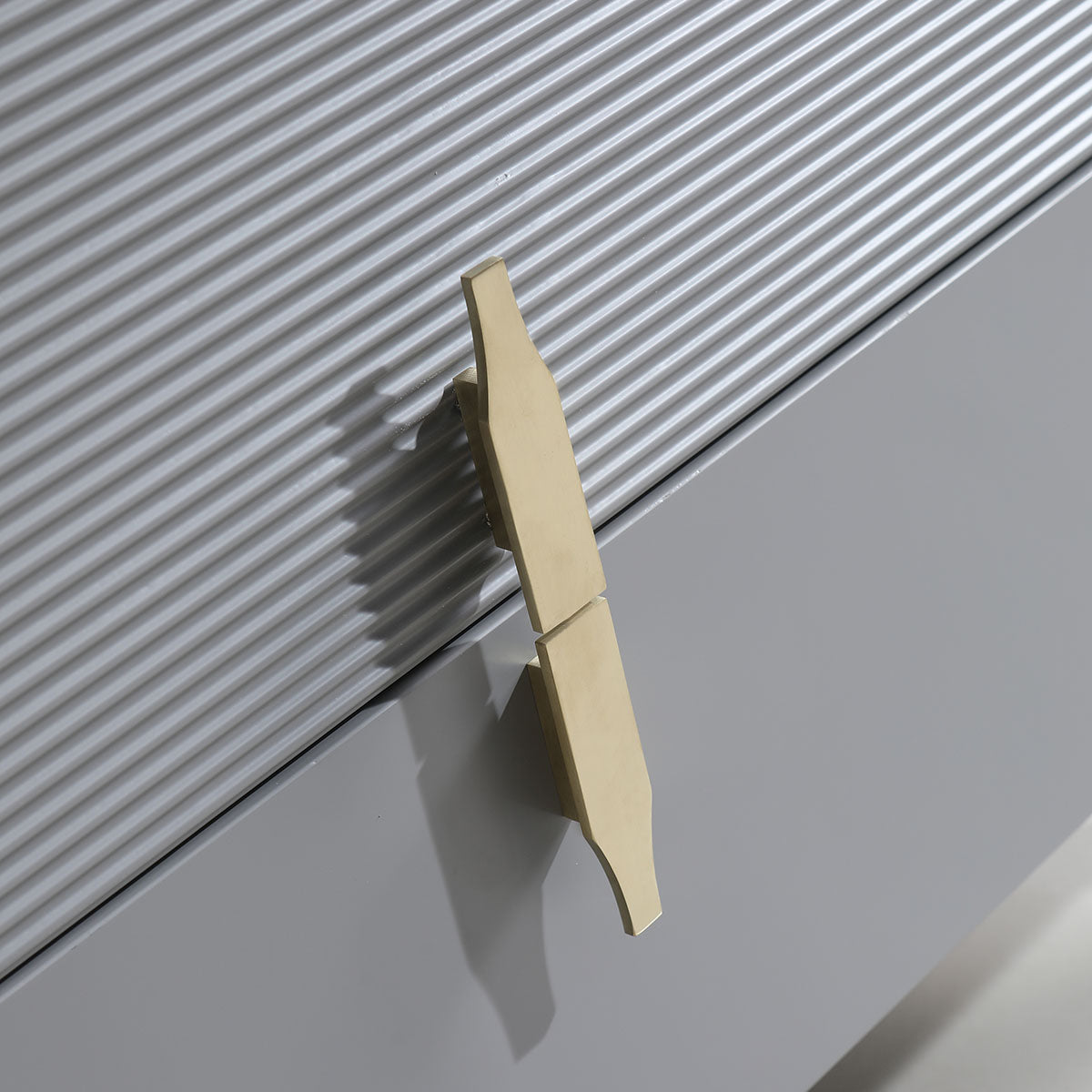 60" Craftsmanship Limited Edition Vanity & Quartz Countertop Combo  (Grey) SKU: EN8271-60GR