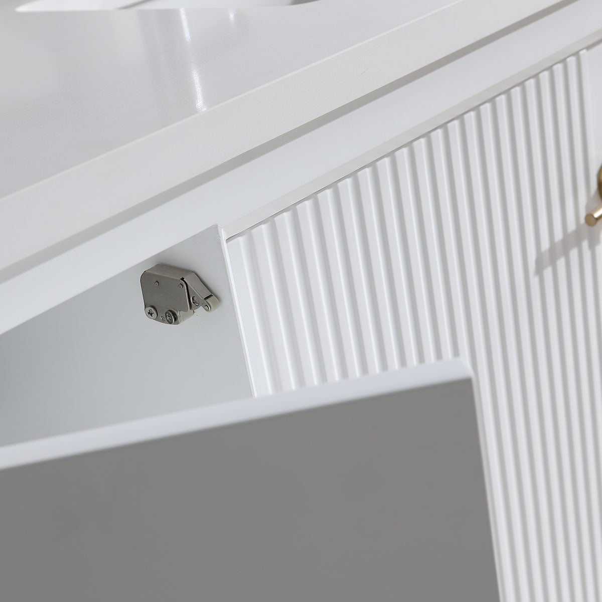 48" Craftsmanship Limited Edition Vanity & Quartz Countertop Combo (Matte White) SKU:EN8339-48WH