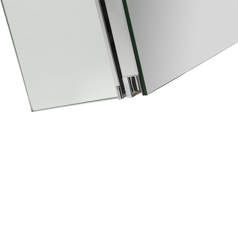 24" Aluminum Medicine Cabinet (Surface Mount/Recessed)