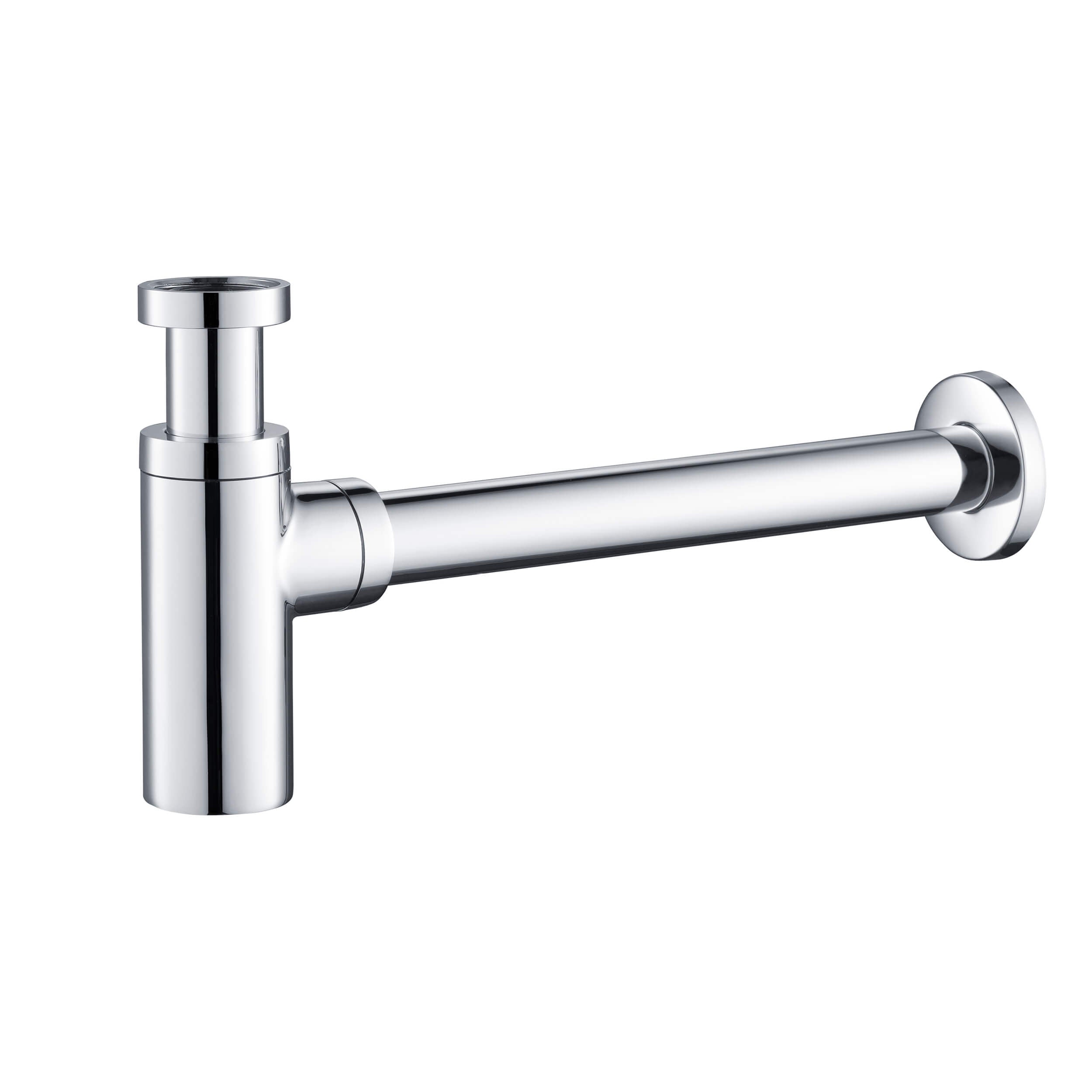 Bathroom Sink Decorative Round Bottle Trap - BT-1