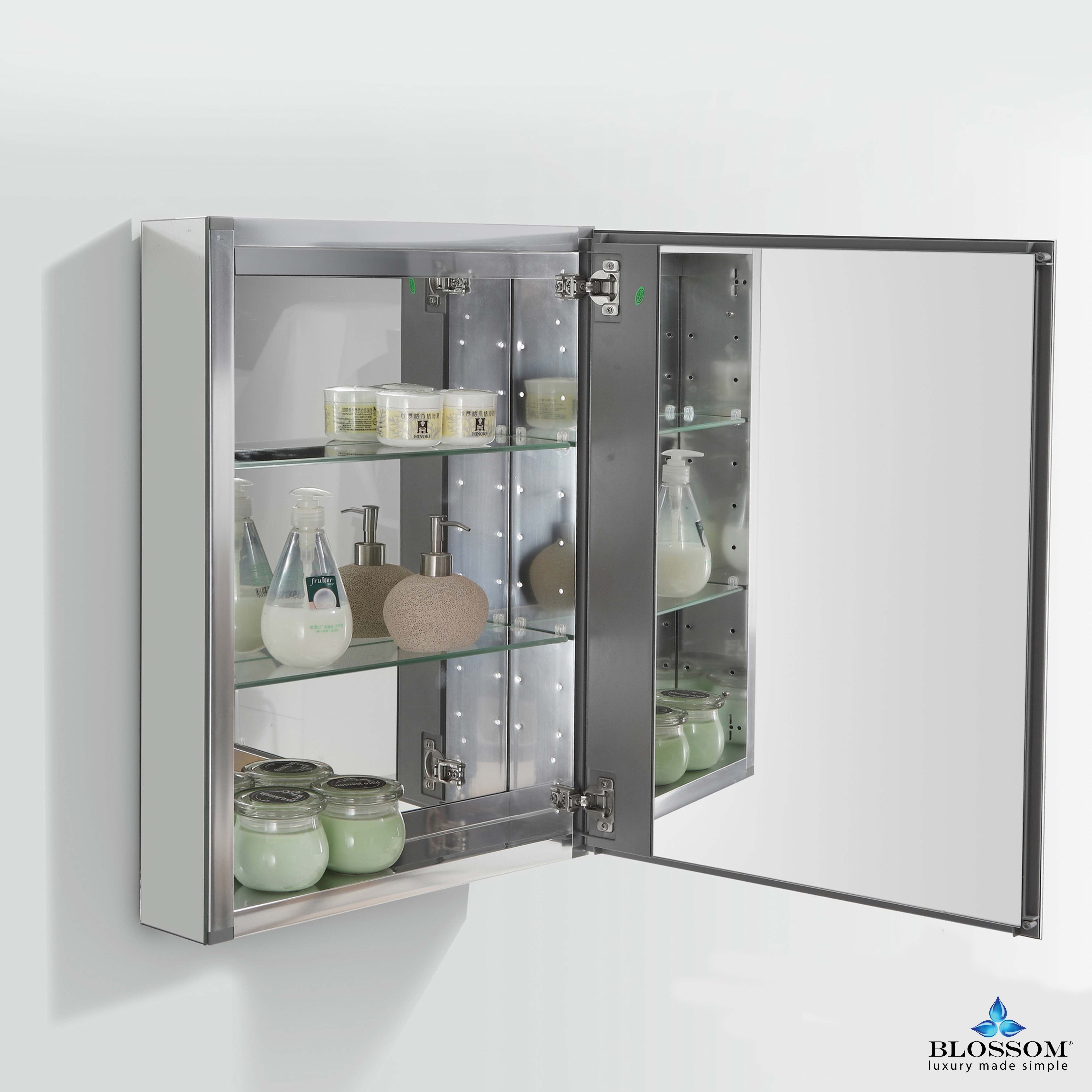 20″ Aluminum Medicine Cabinet with Mirror – MC7 2026 - Shop at Home Craft Studio - 2