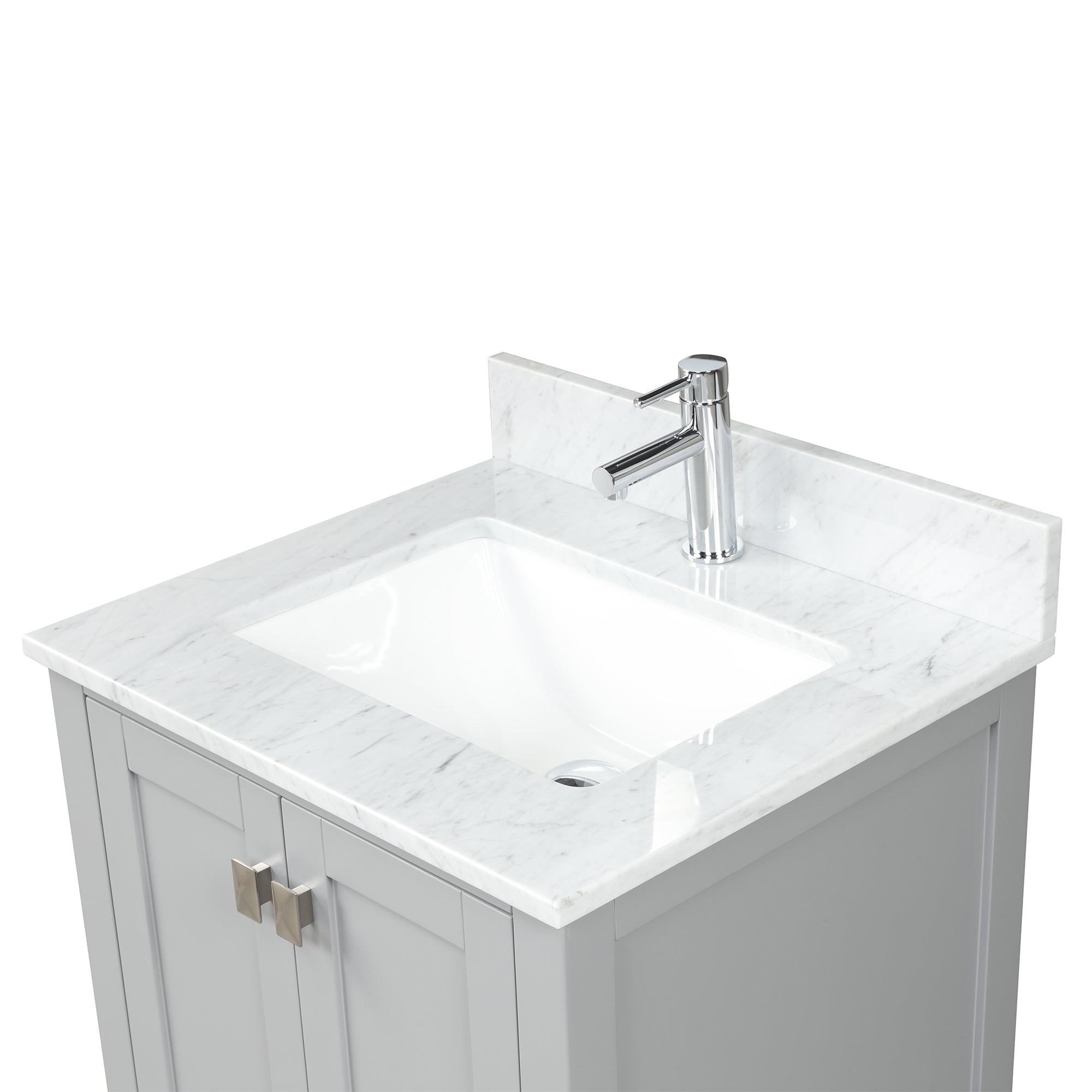 24″ Countertop – Carrara Marble – CT5 2422 03 1813 - Shop at Home Craft Studio - 1