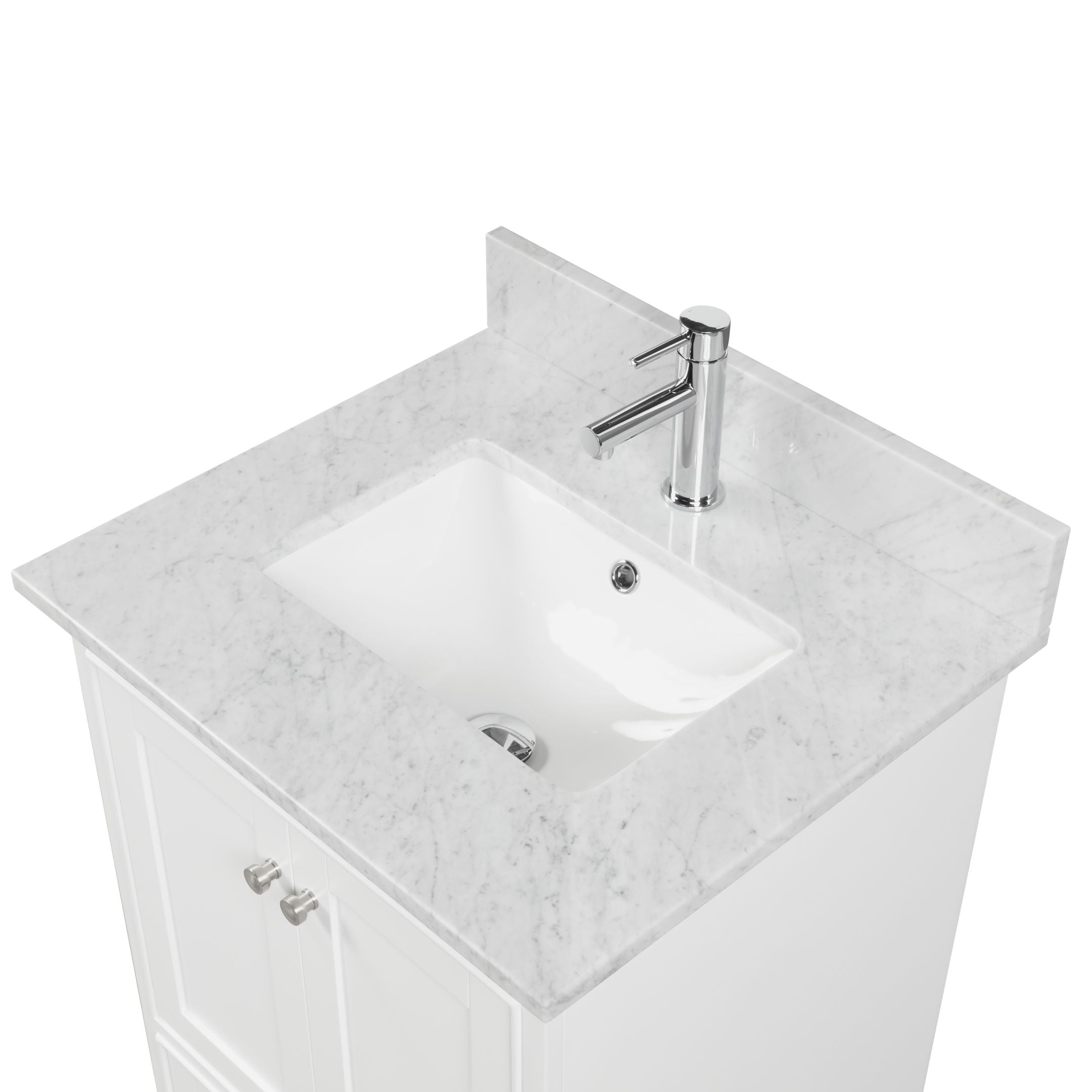 24″ Countertop – Carrara Marble – CT5 2422 03 1813 - Shop at Home Craft Studio - 2