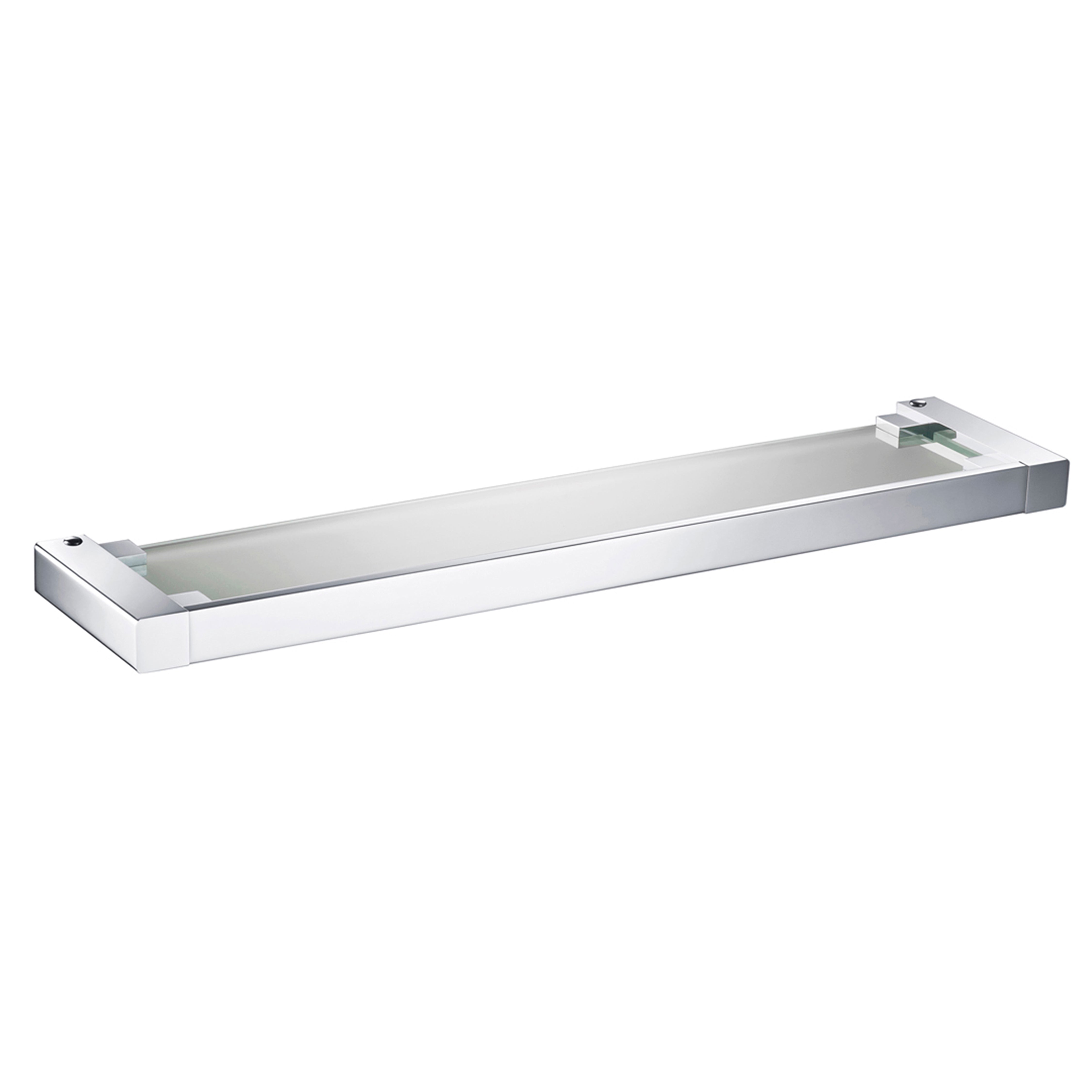 24 Glass Shelf – Chrome – BA02 607 01 - Shop at Home Craft Studio - 1
