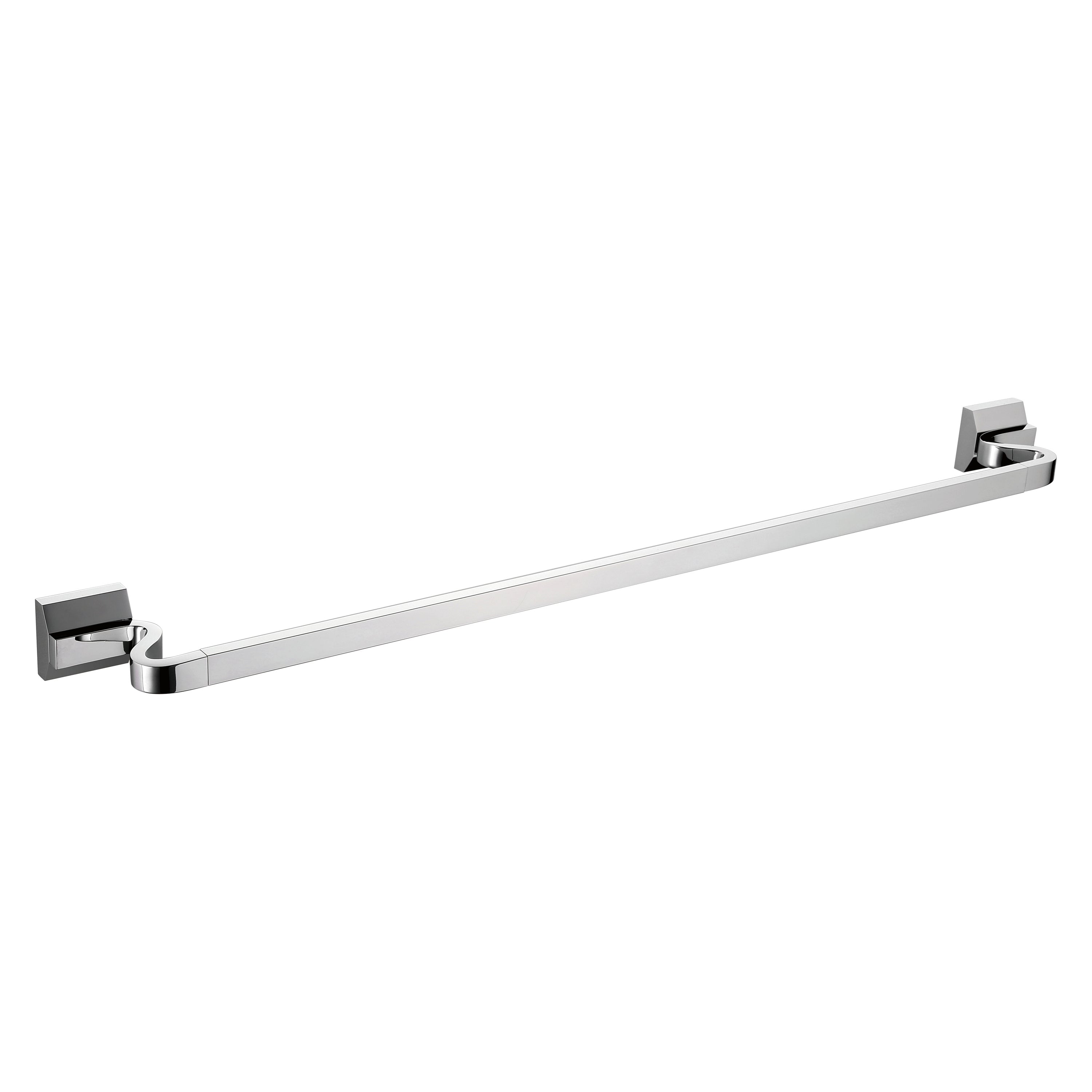 24 Single Towel Bar – Chrome – BA02 206 01 - Shop at Home Craft Studio - 1