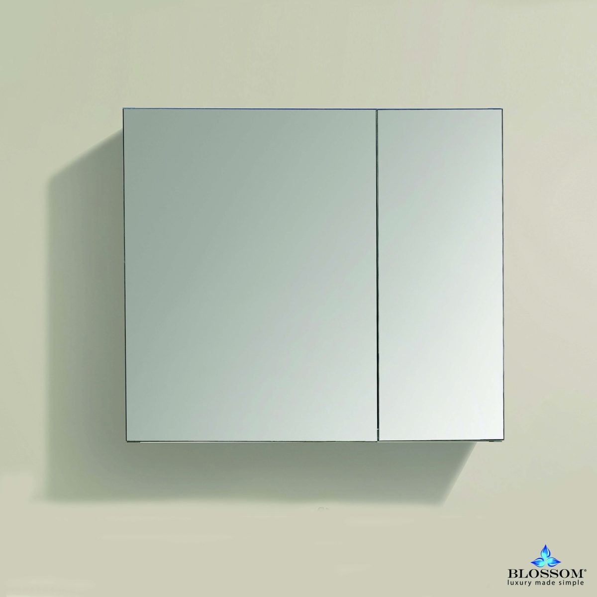 30″ Aluminum Medicine Cabinet with Mirror – MC7 3026 - Shop at Home Craft Studio - 1