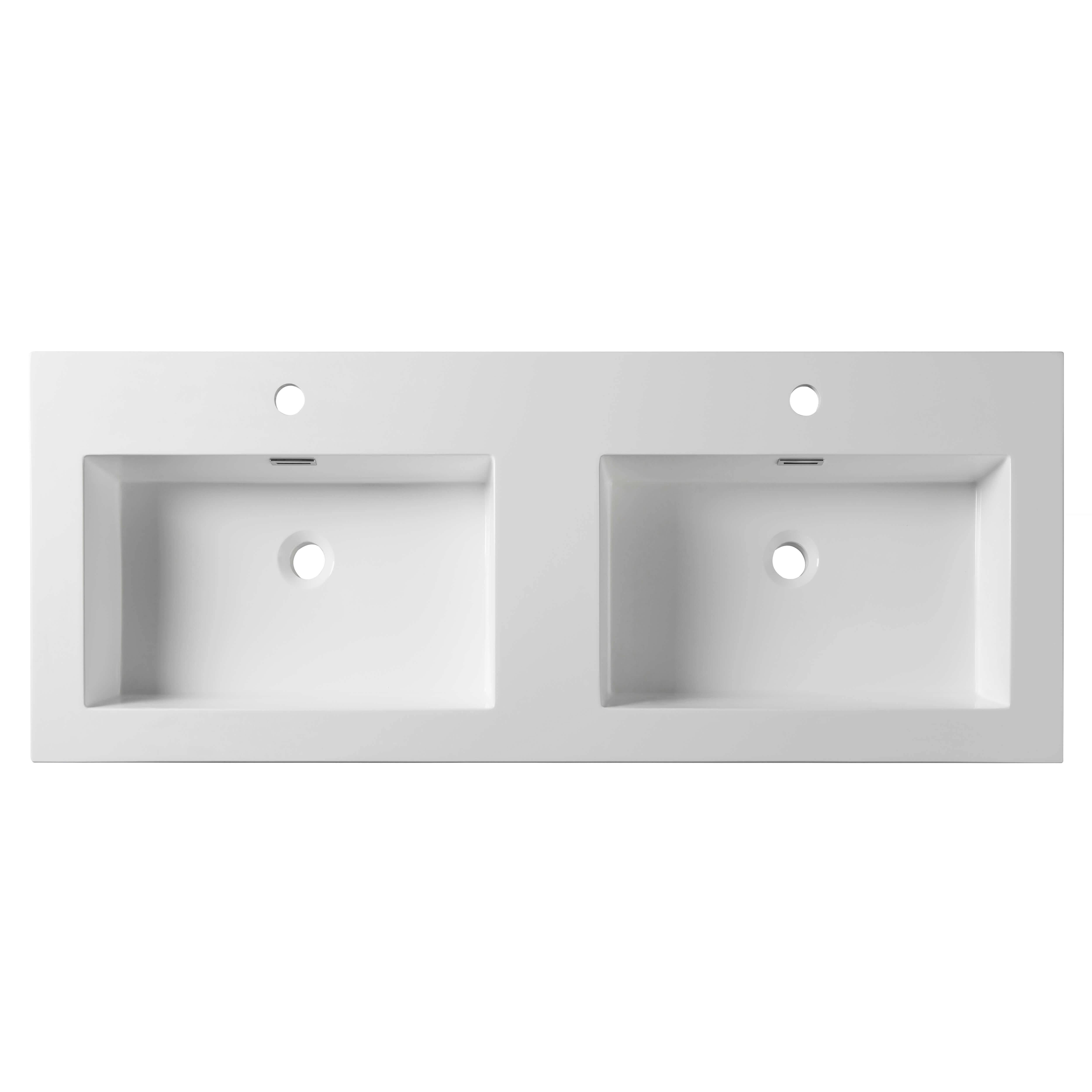 Acrylic Top-Mount Double Basins 48×18 - Shop at Home Craft Studio - 2