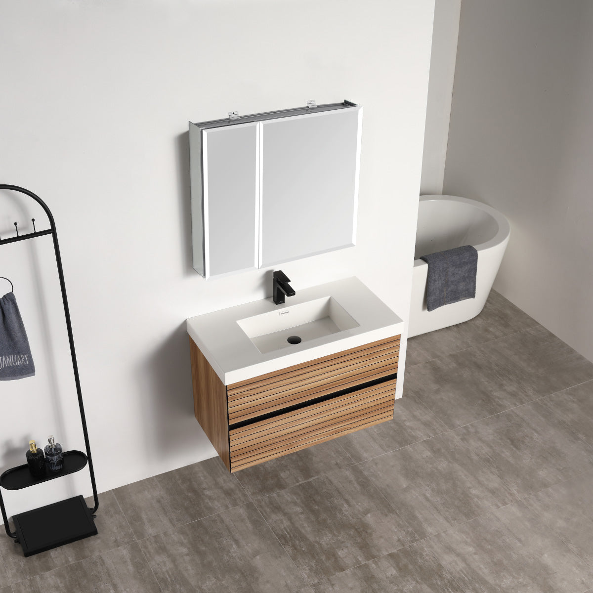 Annecy 36″ Vanity - Shop at Home Craft Studio - 9