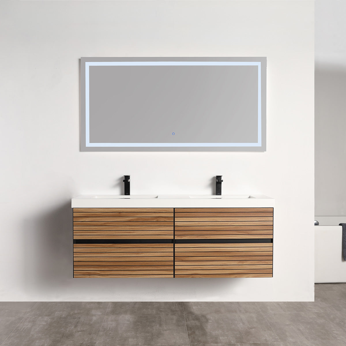 Annecy 48″ Vanity Double Sink - Shop at Home Craft Studio - 1