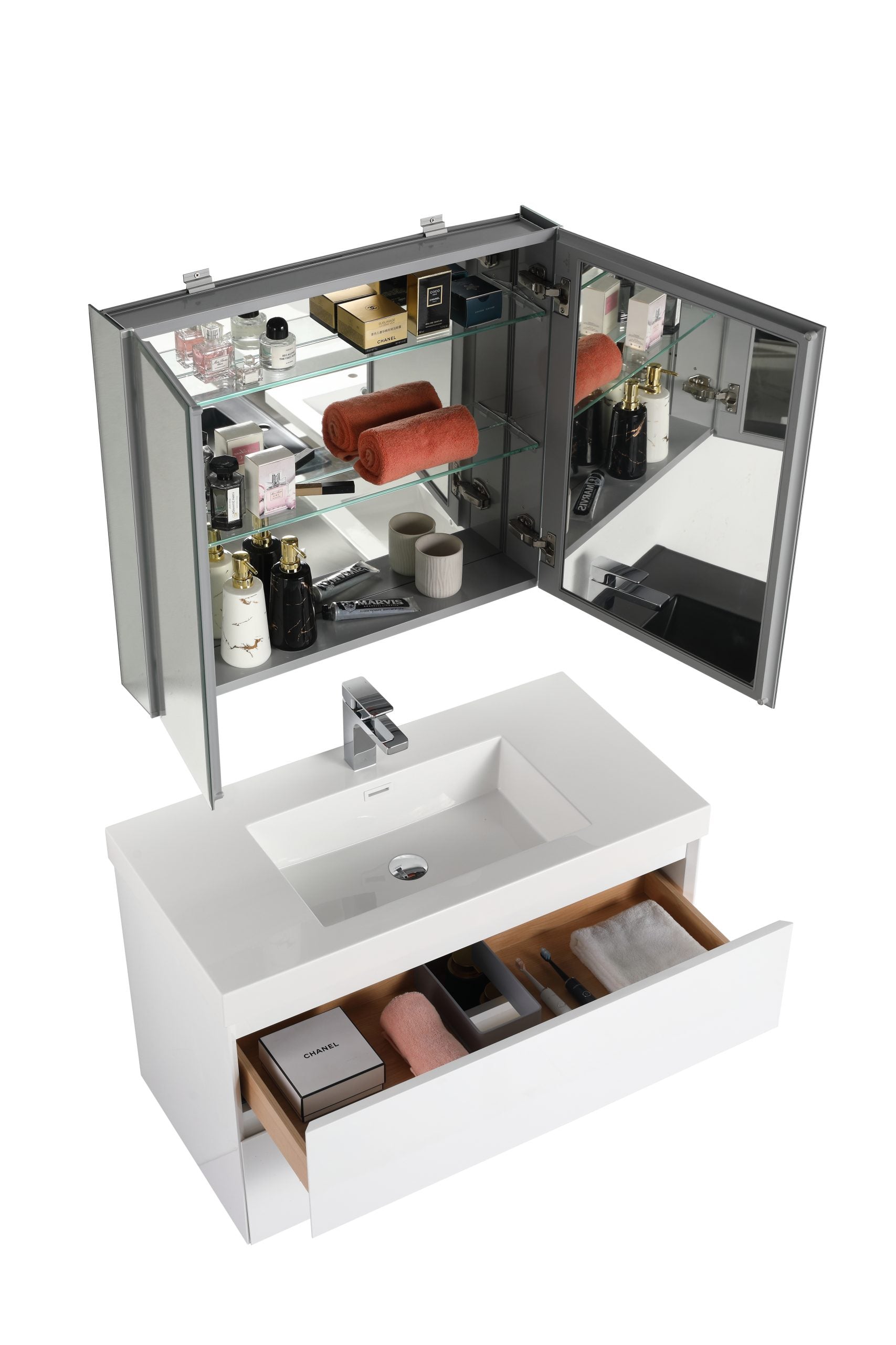 Assisi 36″ Vanity - Shop at Home Craft Studio - 11
