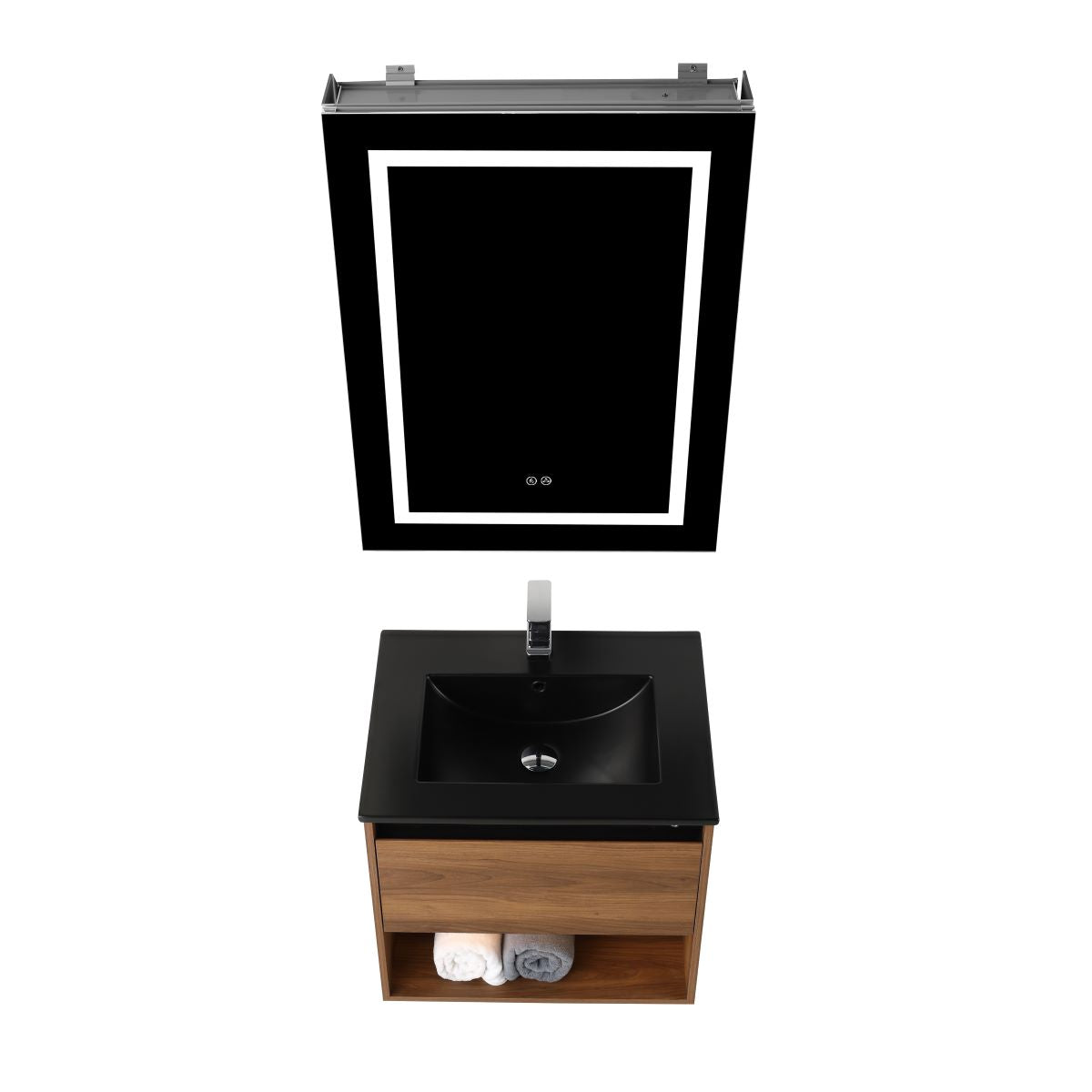 Bergen 24″ Vanity (Dual LED Illuminated) - Shop at Home Craft Studio - 13