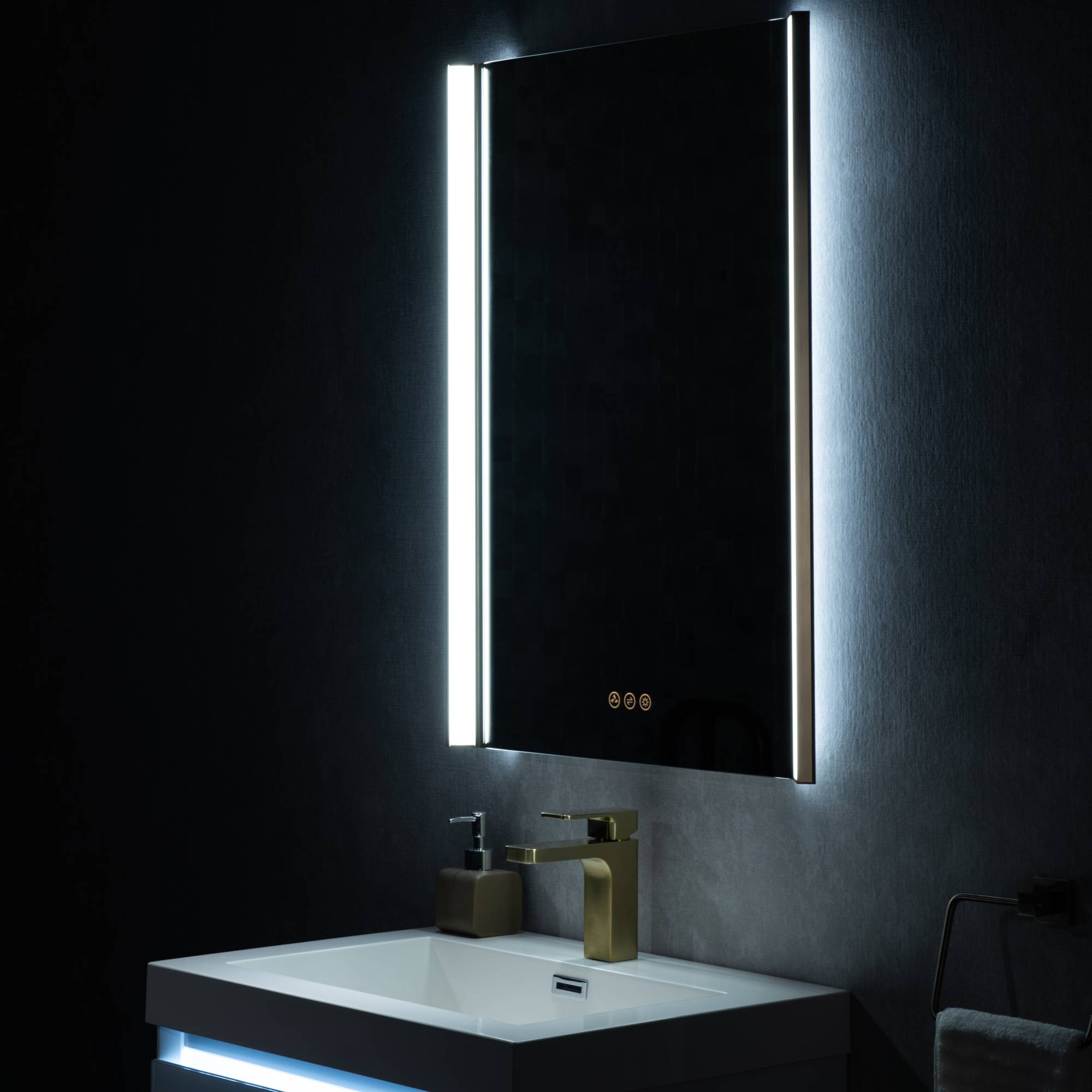 Binary 24″ LED Mirror - Shop at Home Craft Studio - 8