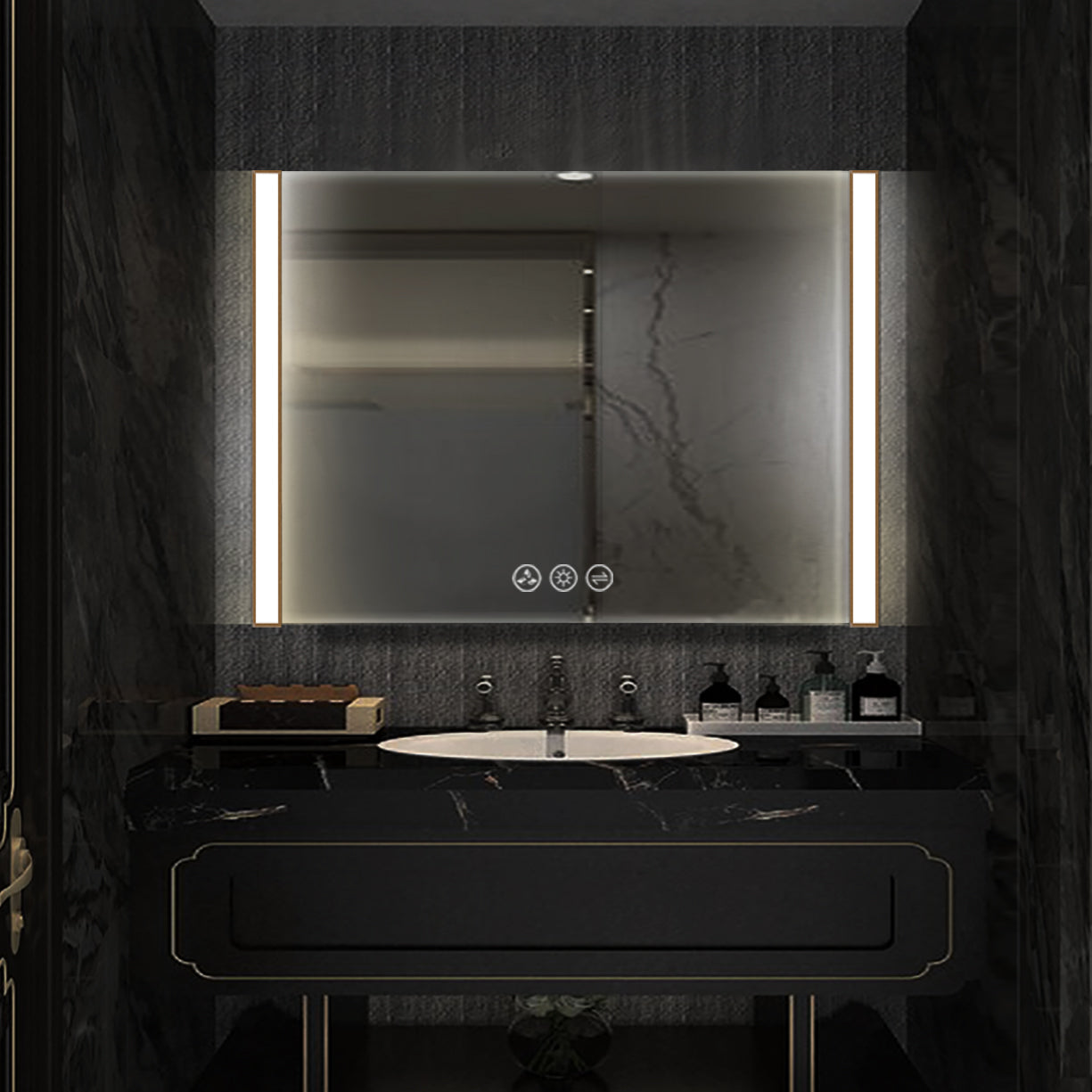 Binary 48″ LED Mirror - Shop at Home Craft Studio - 11