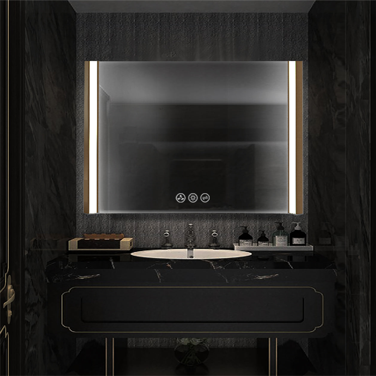 Binary 48″ LED Mirror - Shop at Home Craft Studio - 20