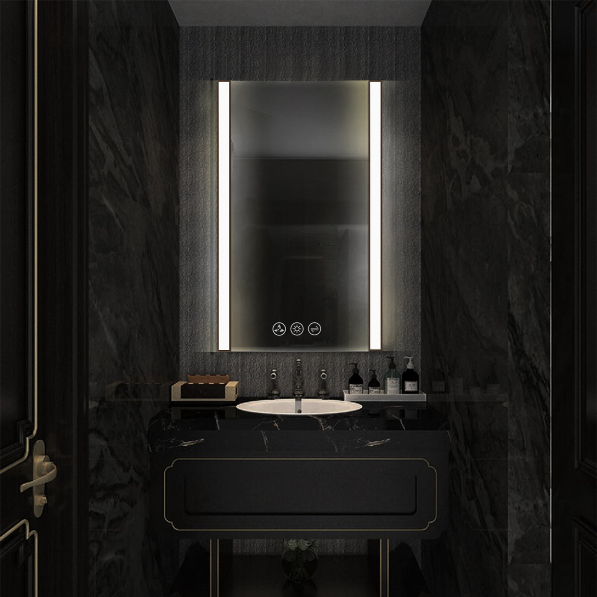 Blossom Binary 20″ LED Bathroom Mirror Mirrors - Shop at Home Craft Studio - 10
