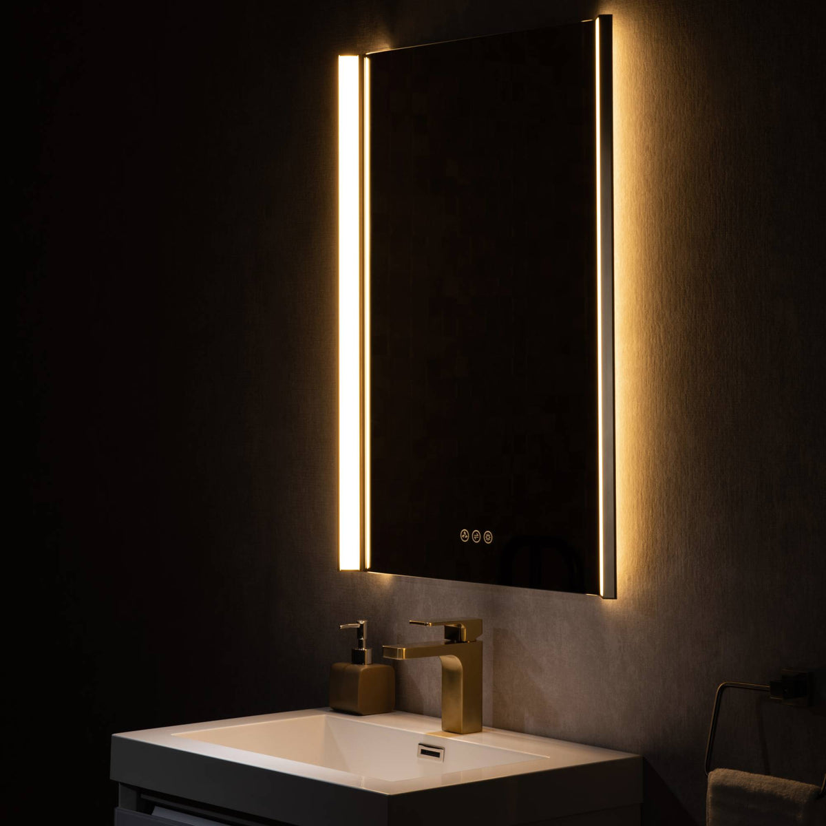 Blossom Binary 24″ LED Bathroom Mirror Mirrors - Shop at Home Craft Studio - 11