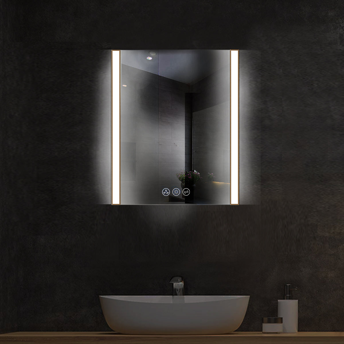 Blossom Binary 24″ LED Bathroom Mirror Mirrors - Shop at Home Craft Studio - 17