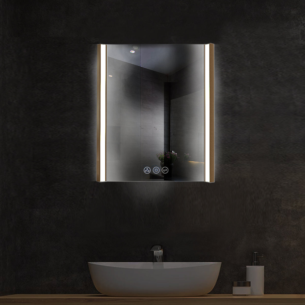 Blossom Binary 24″ LED Bathroom Mirror Mirrors - Shop at Home Craft Studio - 19