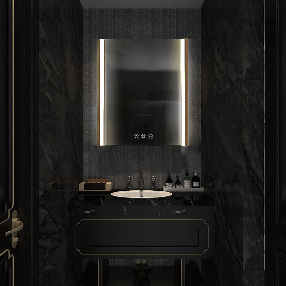 Blossom Binary 24″ LED Bathroom Mirror Mirrors - Shop at Home Craft Studio - 25