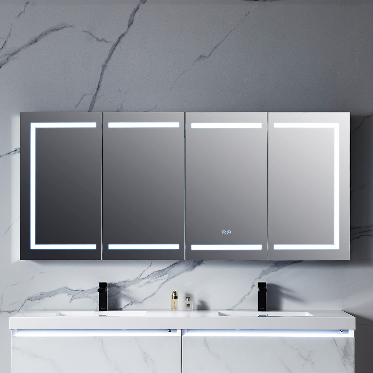 Canopus- 72 Inch LED Medicine Cabinet - Shop at Home Craft Studio - 3