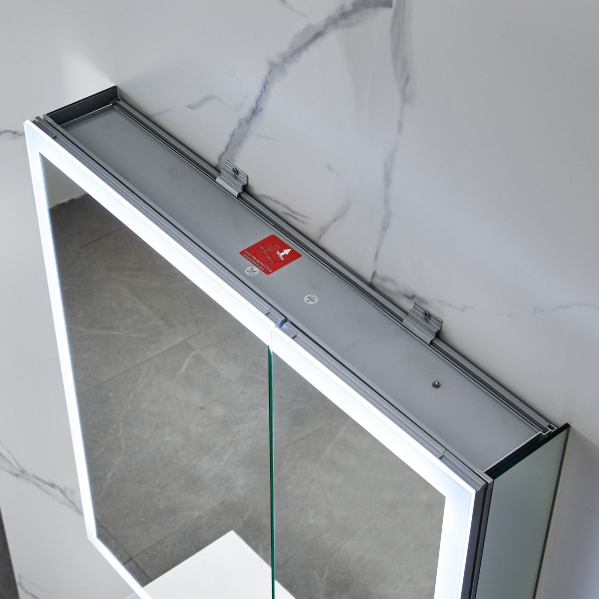 Capella – 30 Inch LED Medicine Cabinet - Shop at Home Craft Studio - 12