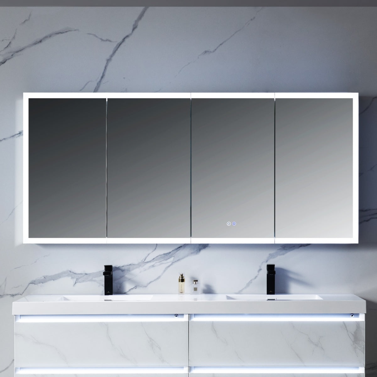 Capella – 72 Inch LED Medicine Cabinet - Shop at Home Craft Studio - 1