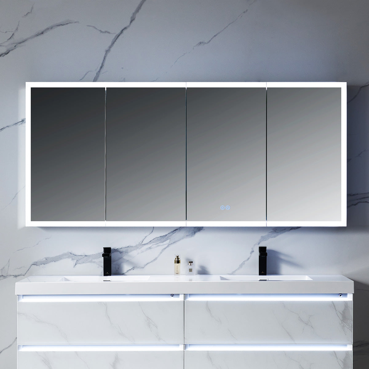 Capella – 72 Inch LED Medicine Cabinet - Shop at Home Craft Studio - 11