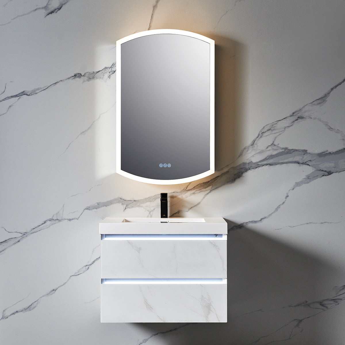 Castor – 24 Inch LED Medicine Cabinet - Shop at Home Craft Studio - 1