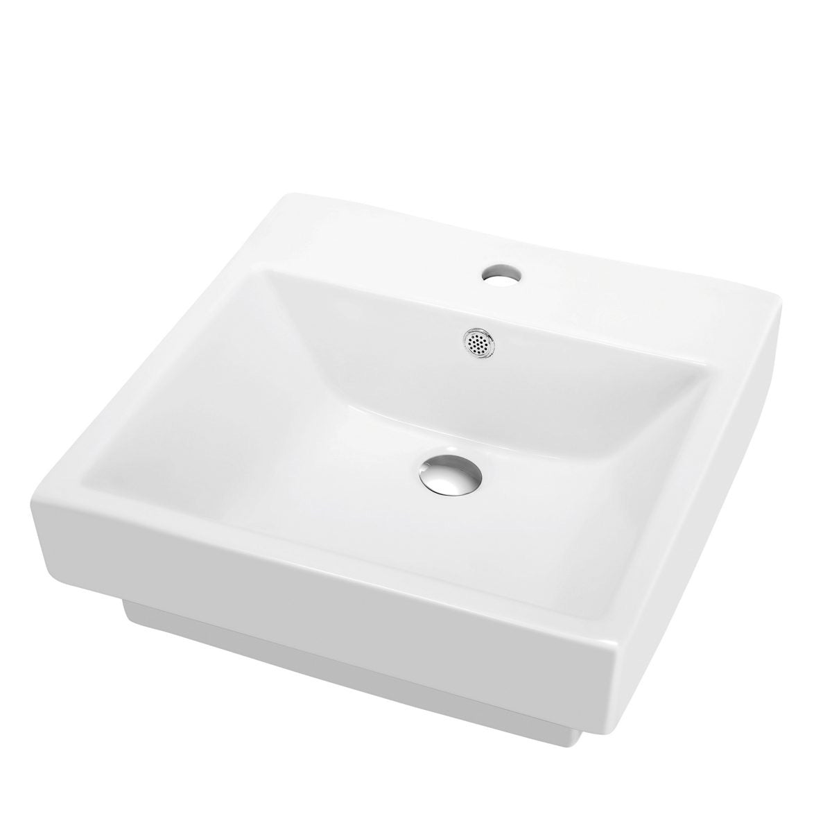 Ceramic Basin 20″ X 20″ Top-Mount Square – C04 2020 - Shop at Home Craft Studio - 1