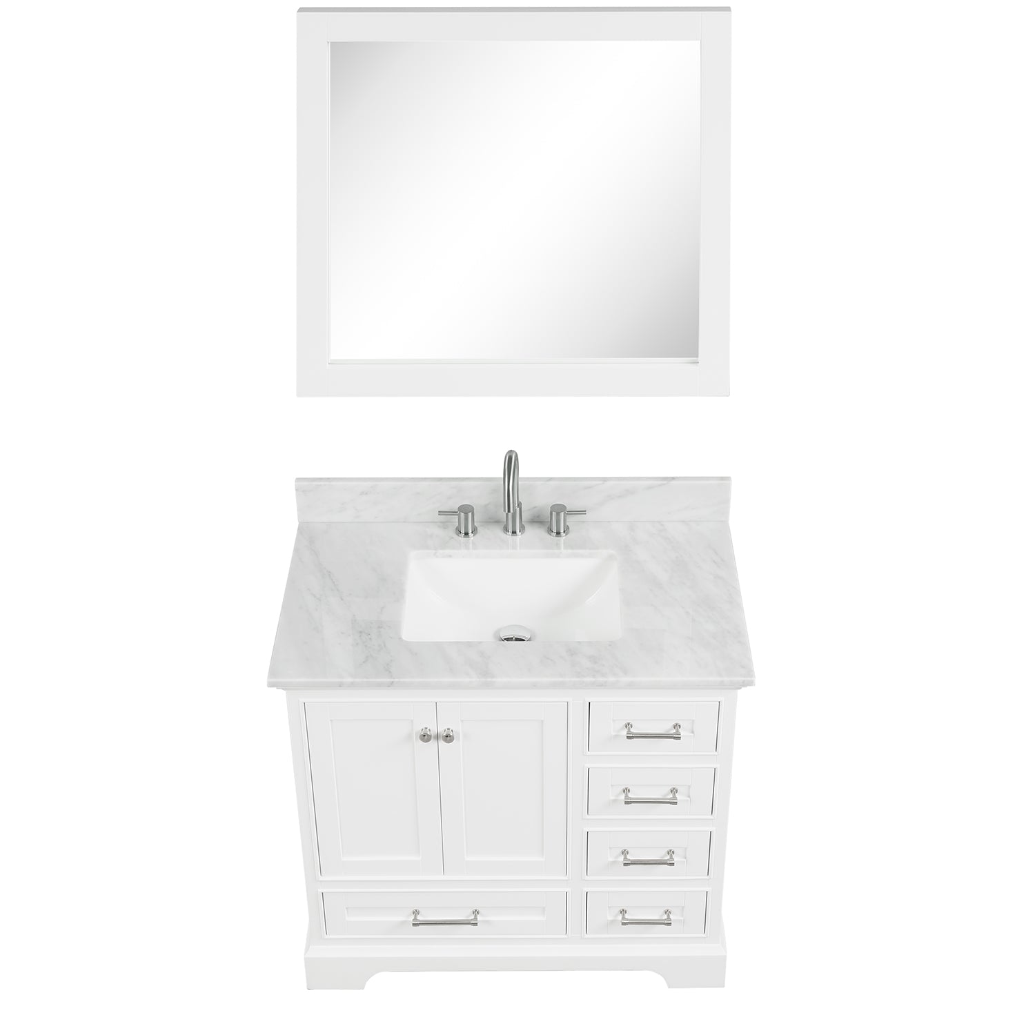 Copenhagen 36″ Vanity - Shop at Home Craft Studio - 9