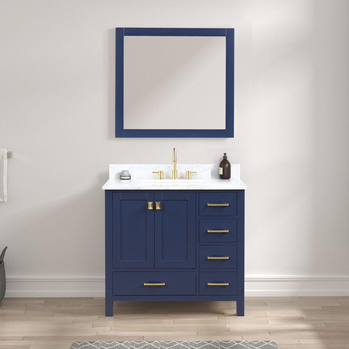 Geneva 36″ Vanity - Shop at Home Craft Studio - 1