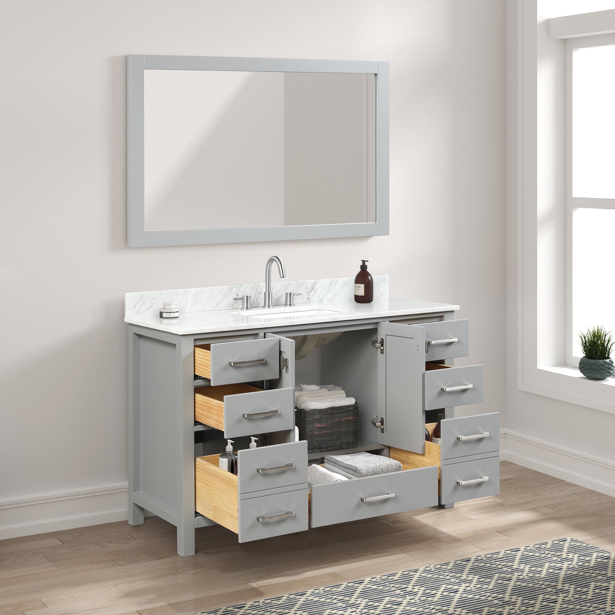 Geneva 48″ Vanity - Shop at Home Craft Studio - 3