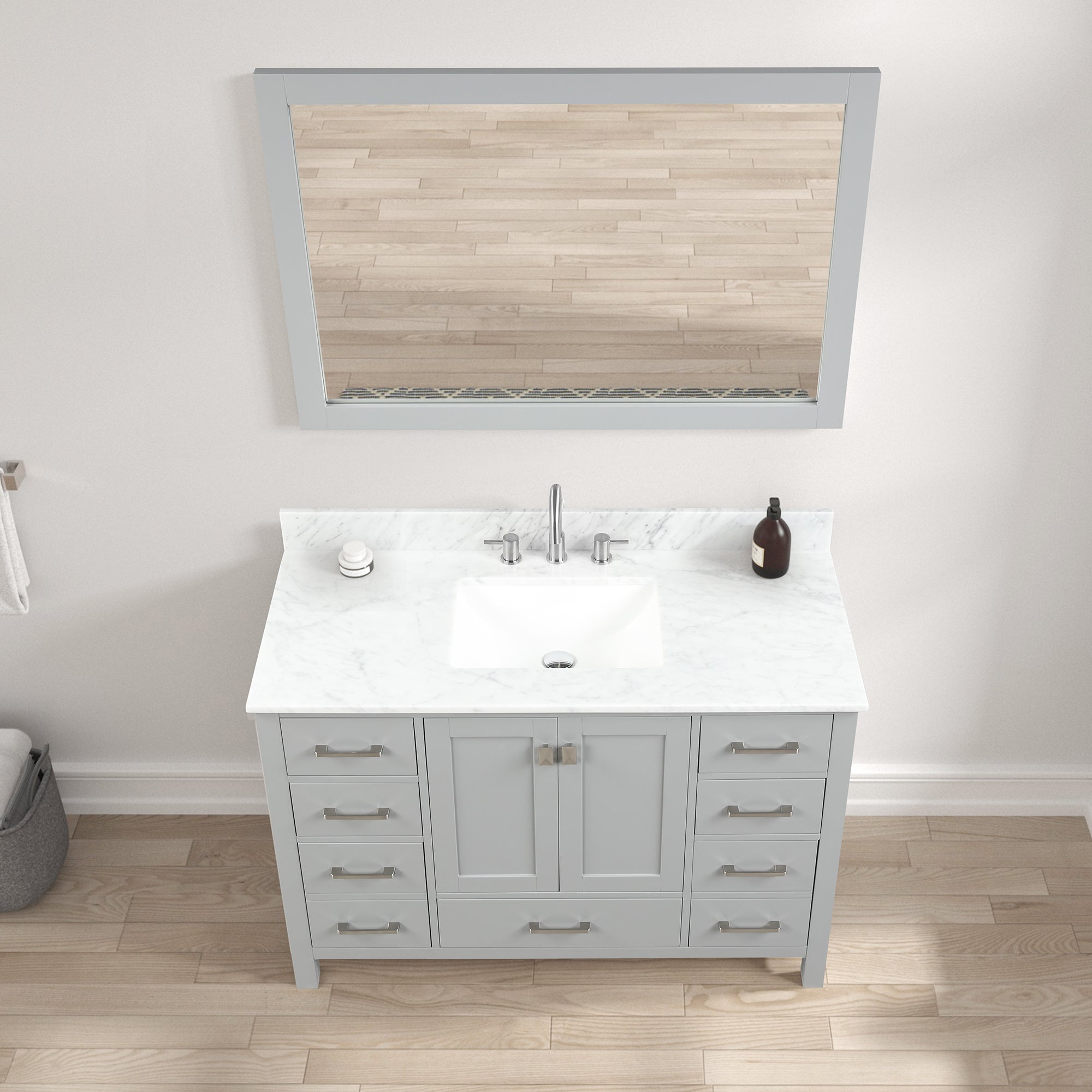 Geneva 48″ Vanity - Shop at Home Craft Studio - 4