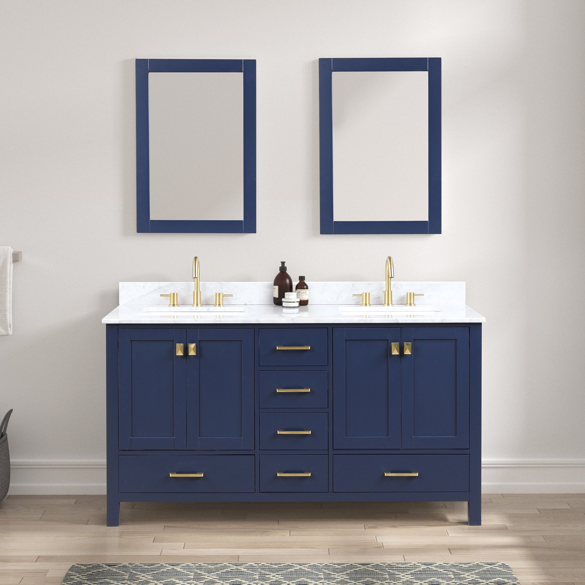 Geneva 60″ Vanity - Shop at Home Craft Studio - 1