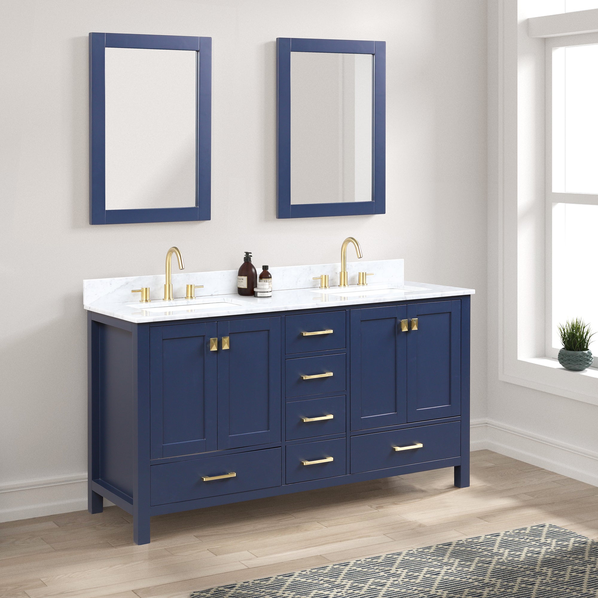 Geneva 60″ Vanity - Shop at Home Craft Studio - 2