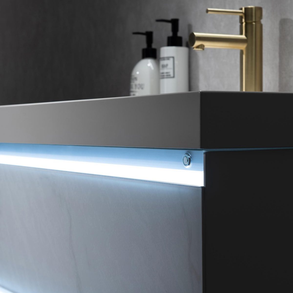 Jena 36 Inch Vanity(LED Illuminated) - Shop at Home Craft Studio - 3