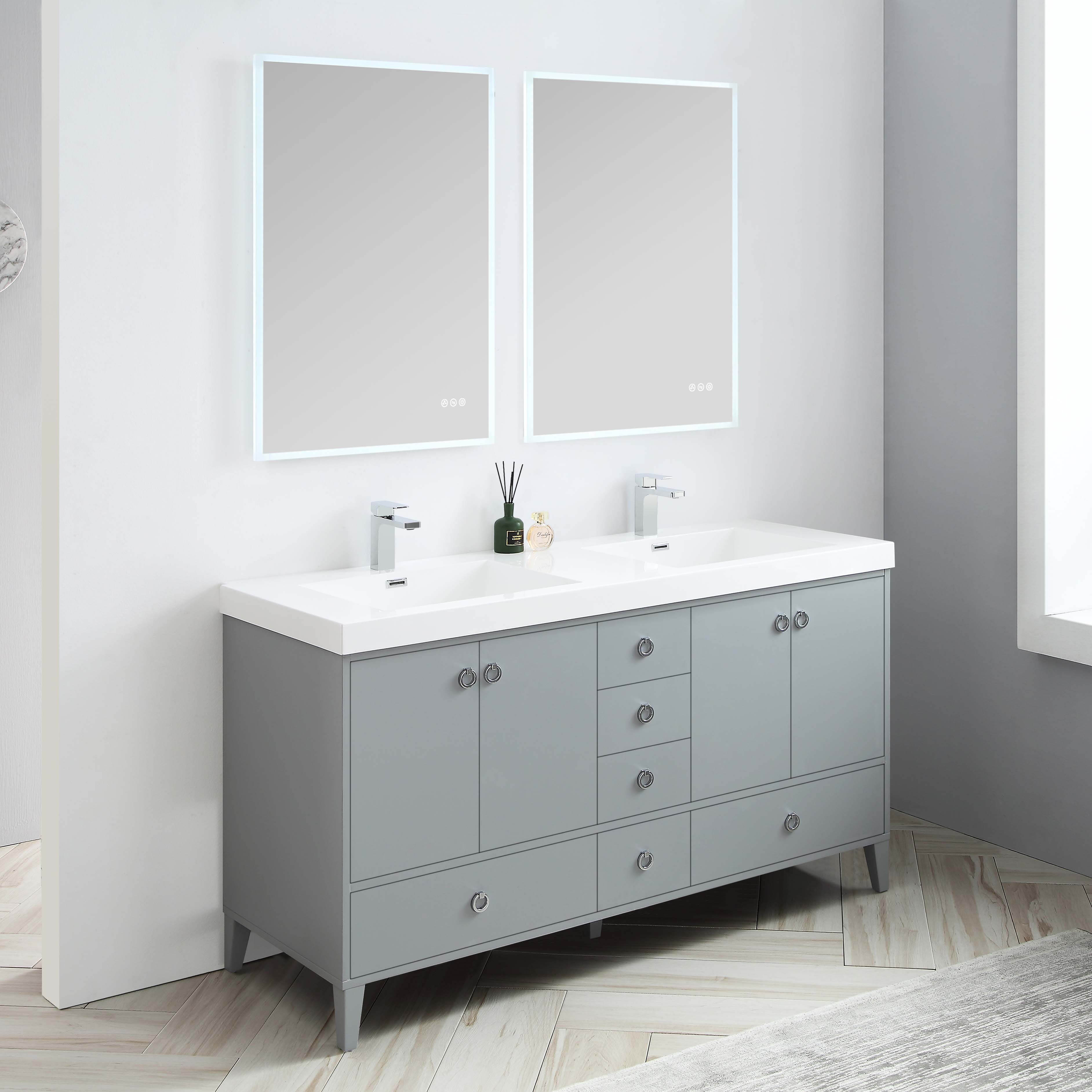 Lyon 60 Inch Vanity - Shop at Home Craft Studio - 2