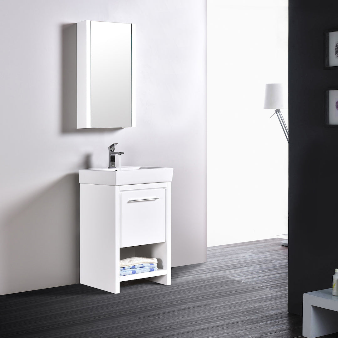 Milan 20 Inch Vanity - Shop at Home Craft Studio - 1