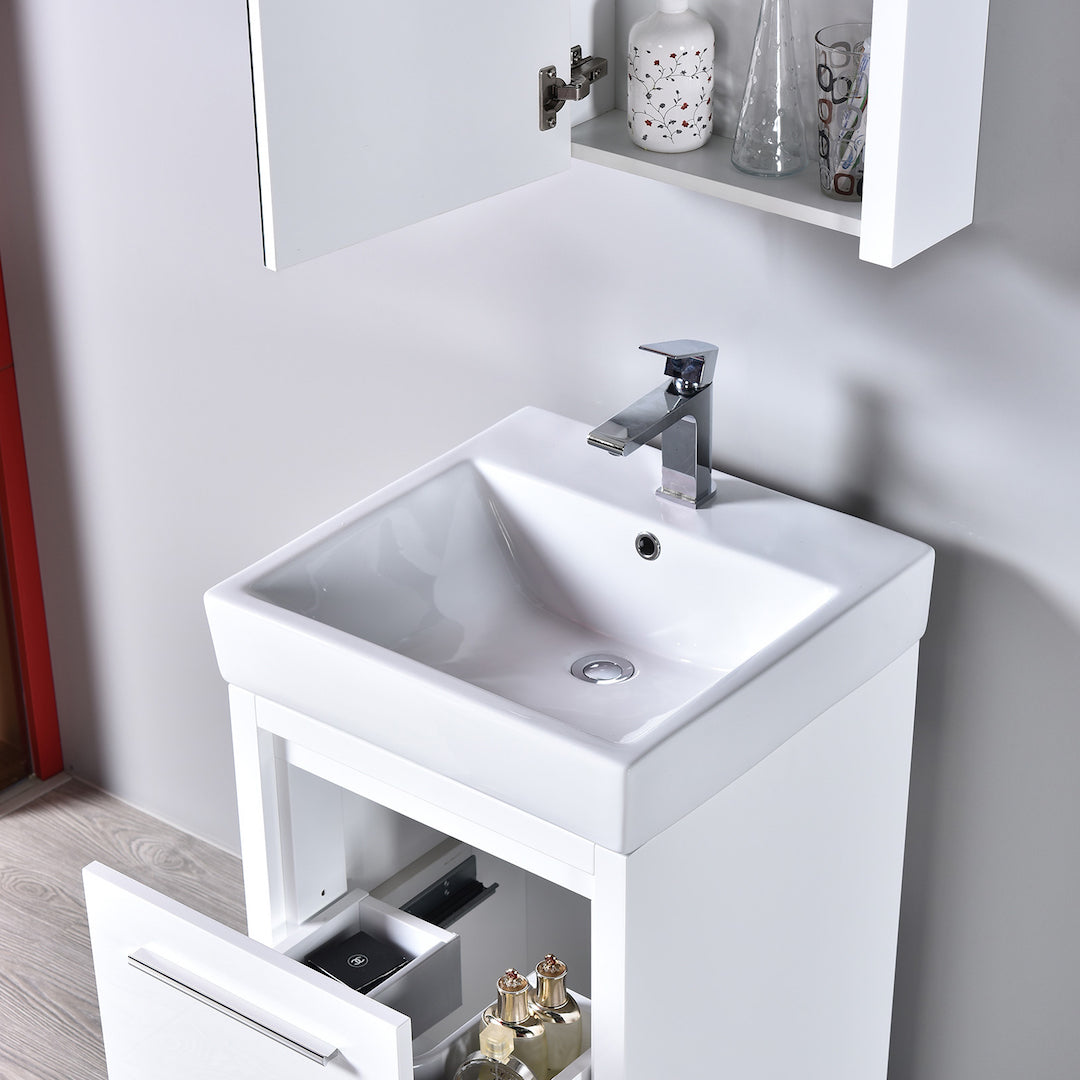 Milan 20 Inch Vanity - Shop at Home Craft Studio - 3