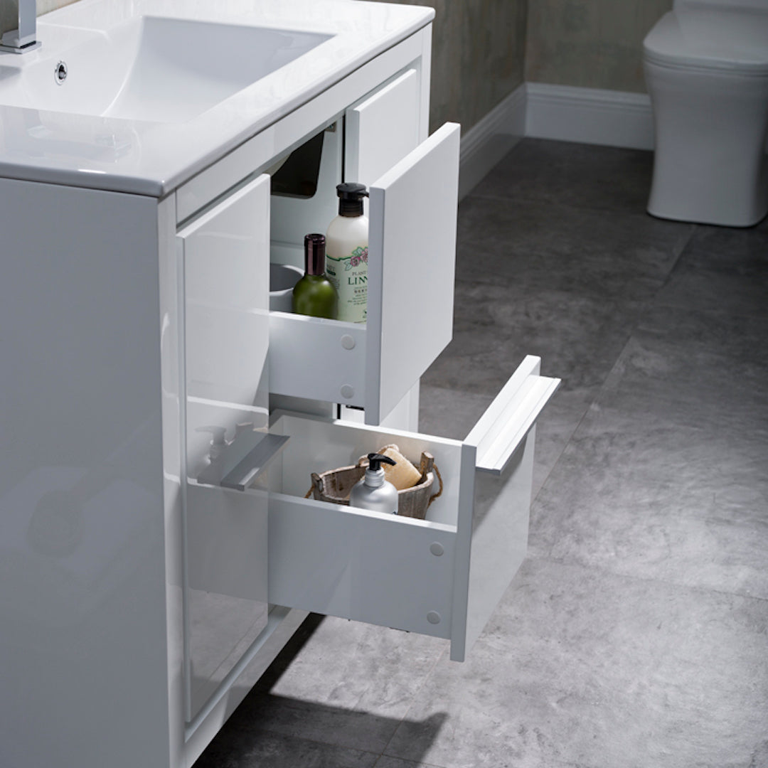 Milan 36 Inch Vanity - Shop at Home Craft Studio - 5