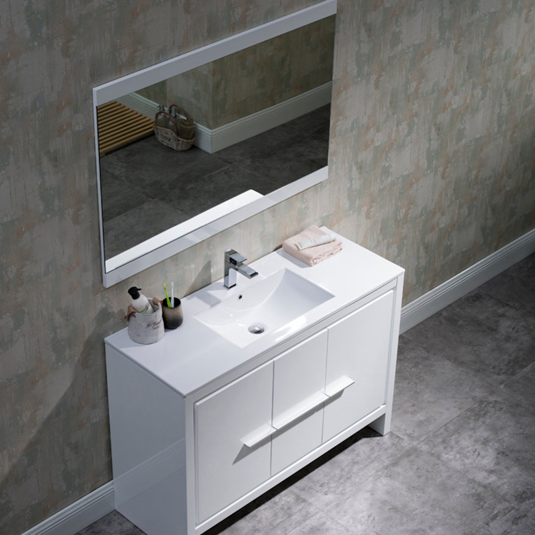 Milan 48 Inch Vanity - Shop at Home Craft Studio - 3