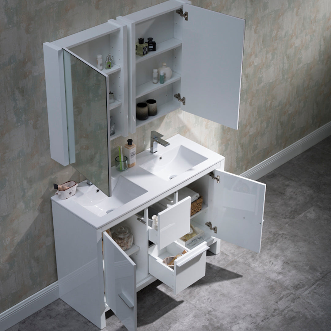 Milan 48 Inch Vanity - Shop at Home Craft Studio - 4