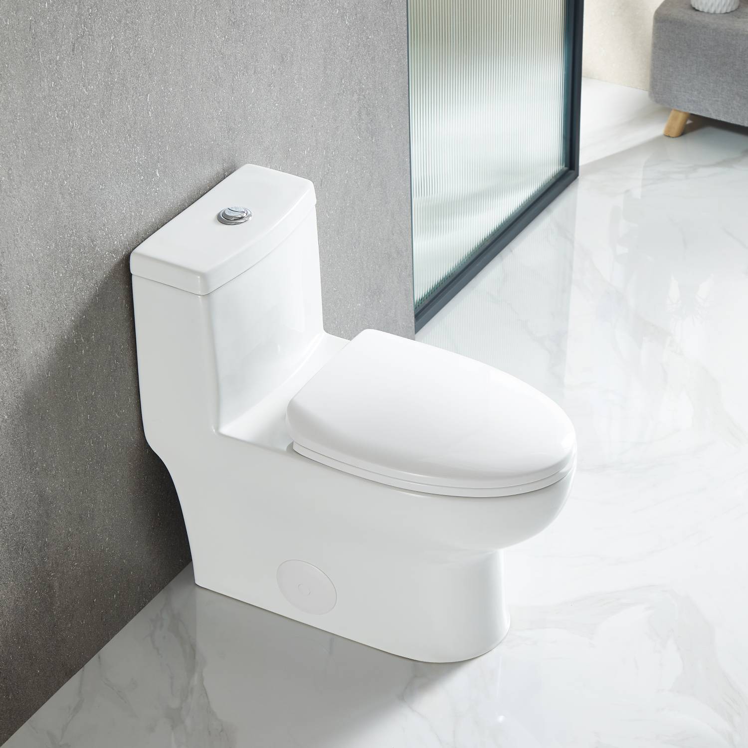 One Piece Toilet T9 01 - Shop at Home Craft Studio - 7